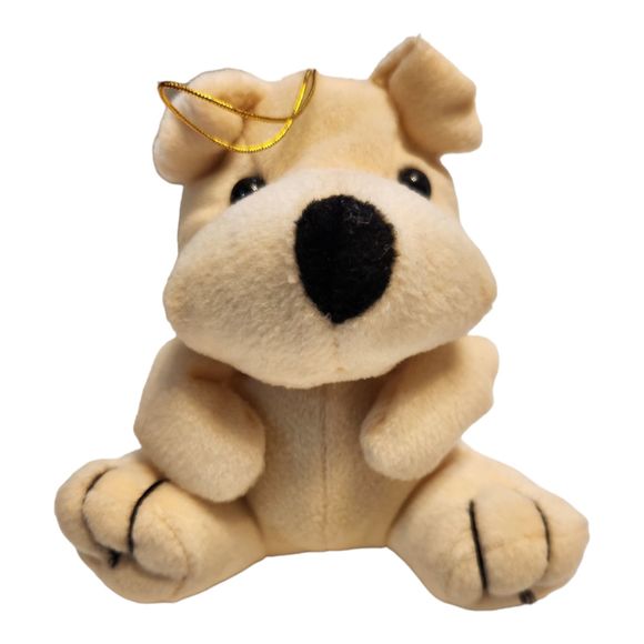 Kipp Puppy Dog Stuffed Animal Plush 5" Tan - Picture 2 of 8